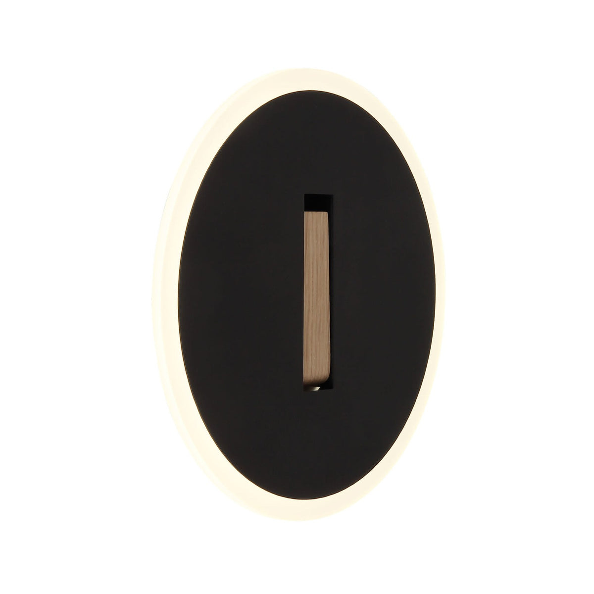 Applique murale Avery noire mat