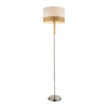Lampadaire Chipsy nickel satiné