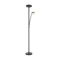 Lampadaire Ernst noir mat
