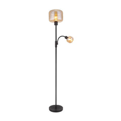 Lampadaire Giuseppe noir mat (15566SA)