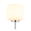 Lampadaire Kladora nickel satiné