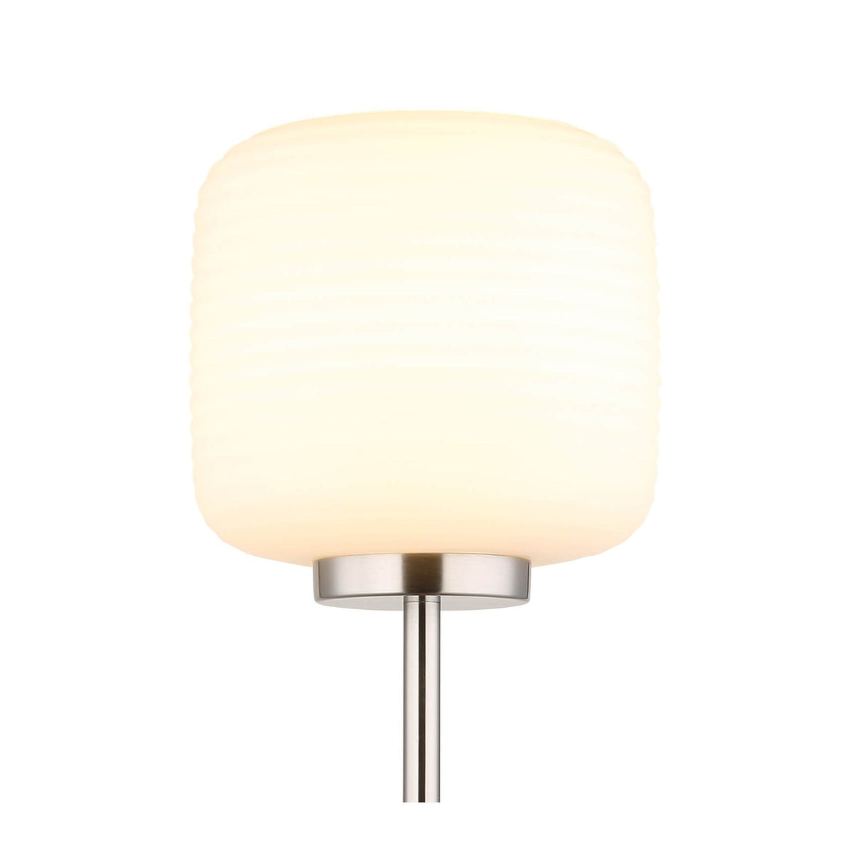Lampadaire Kladora nickel satiné