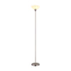 Lampadaire Lima nickel satiné