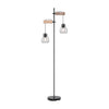 Lampadaire Mina noir