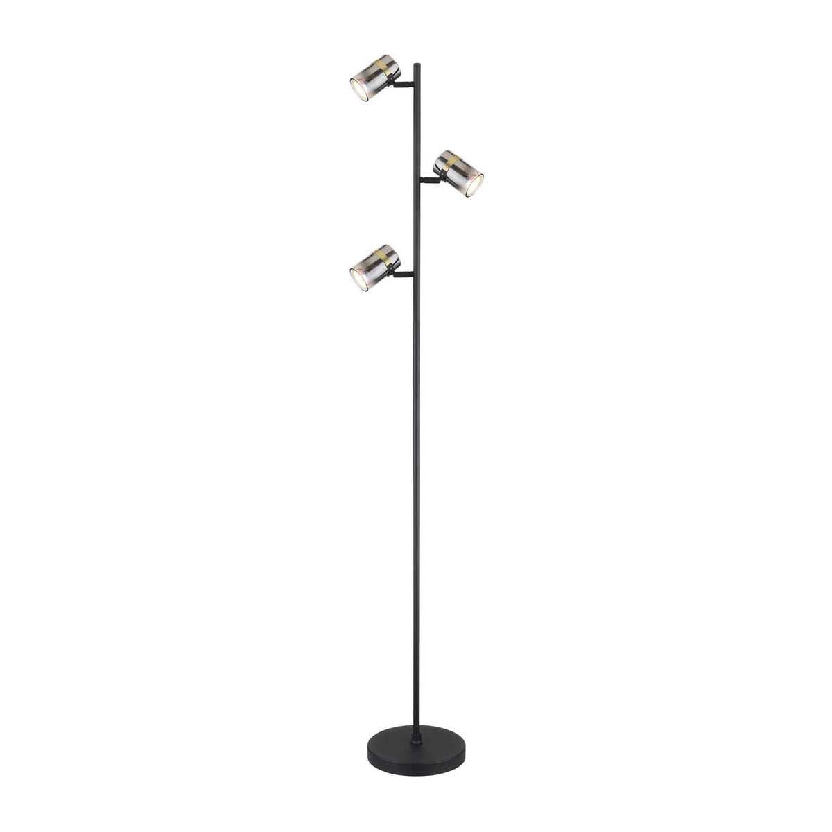 Lampadaire Trabby noir mat