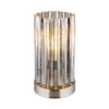 Lampe à poser Cayden nickel satiné
