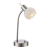 Lampe à poser Elliott nickel satiné