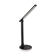 Lampe à poser Geraldo noire mat