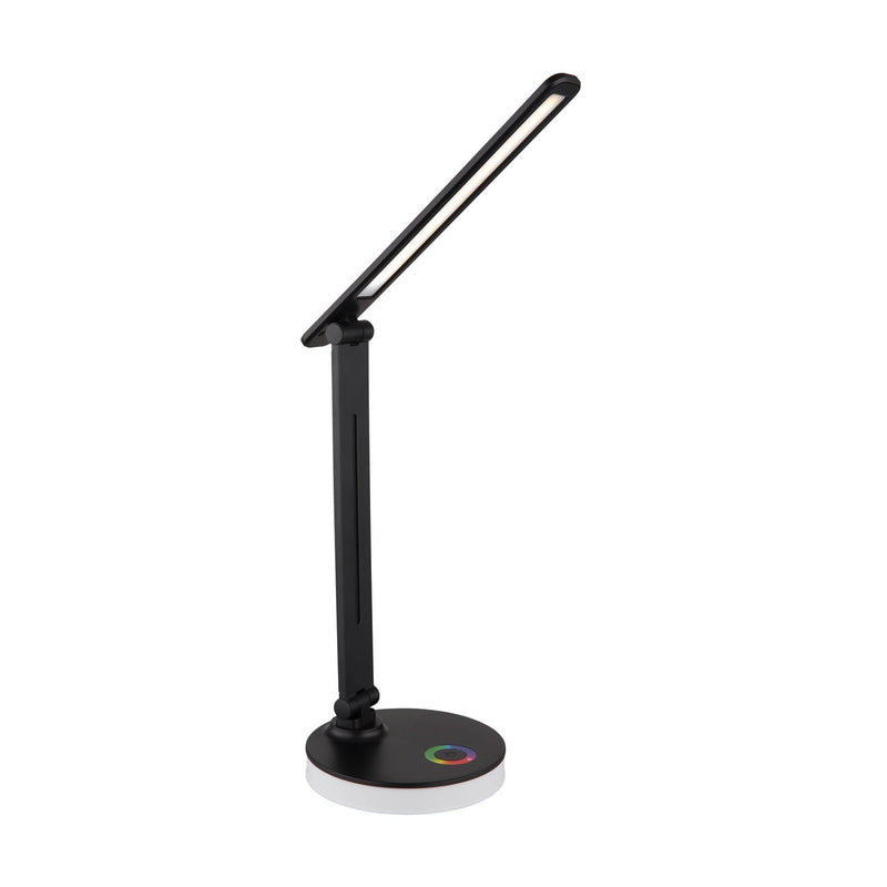 Lampe à poser Geraldo noire mat