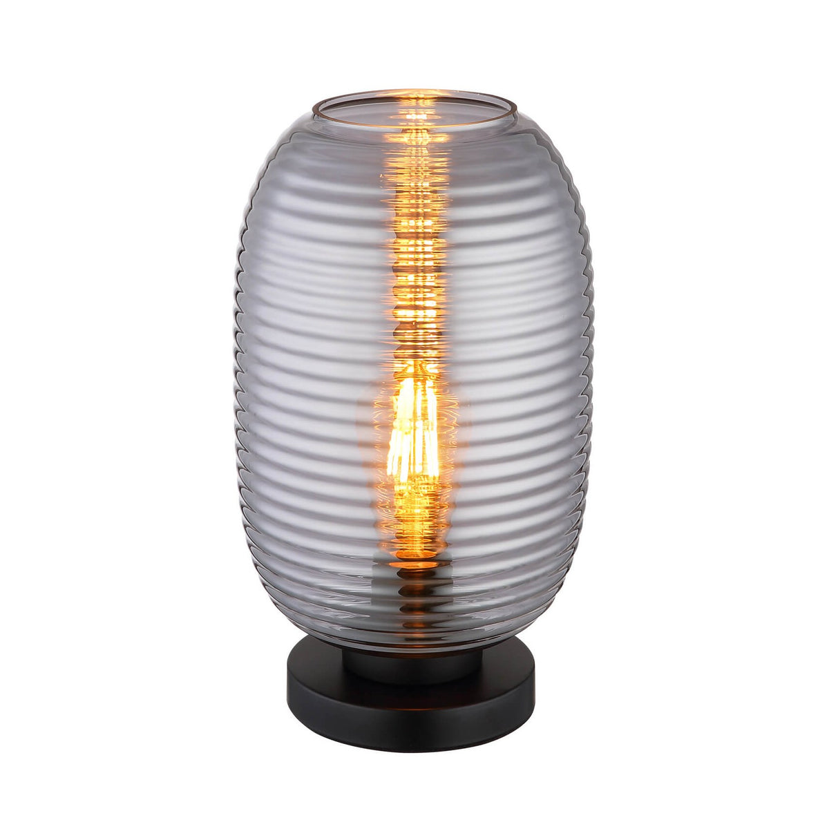 Lampe à poser Jefrey noire mat (15794T)