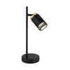 Lampe à poser Korben noire mat