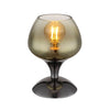 Lampe à poser Maxy noire et chromée (15548T3)