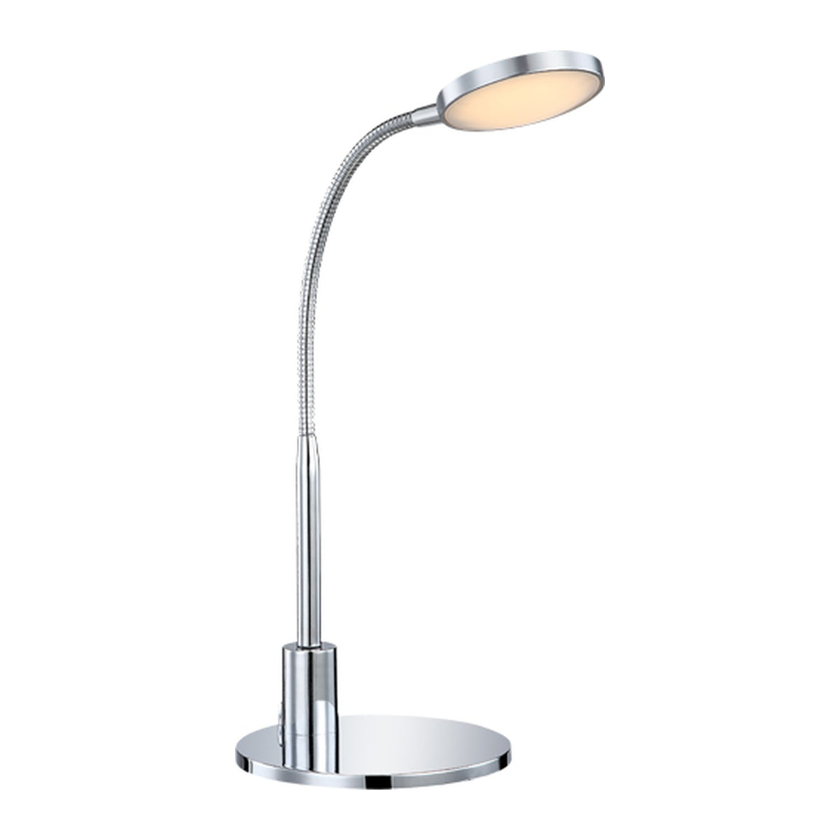 Lampe à poser Pegasi chromée