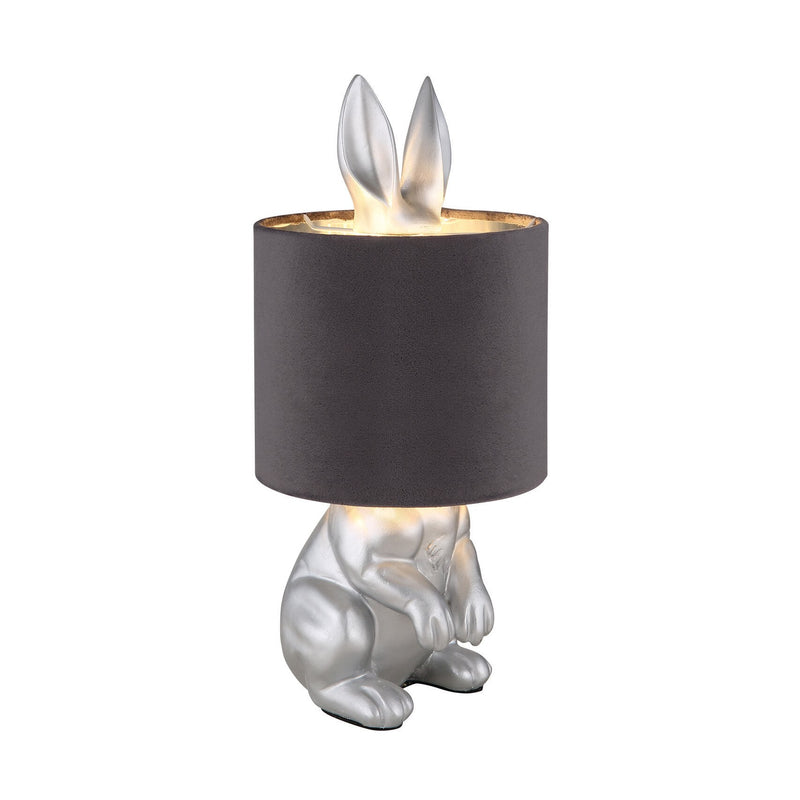 Lampe à poser Rabbit argentée