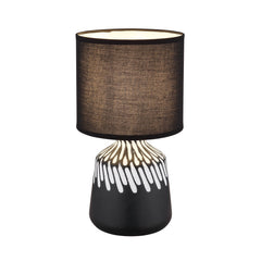 Lampe à poser Rela noire
