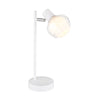 Lampe à poser Tokki blanche mat
