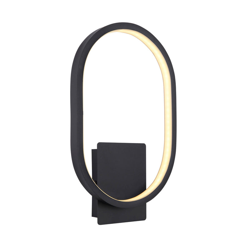 Luminaire extérieur Naggy noir mat