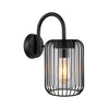 Luminaire extérieur Nina noir mat et inox