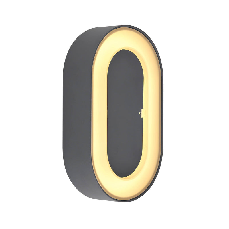 Luminaire extérieur Sura anthracite et aluminium