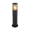Luminaire extérieur Xeloo noir mat et inox