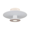 Plafonnier Carter blanc mat, Ø 38 cm