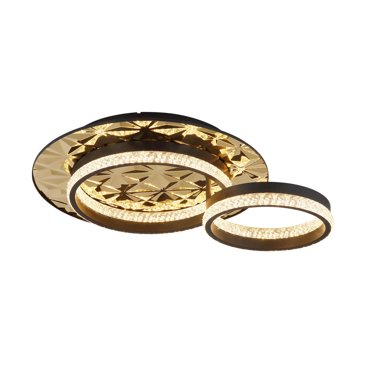 Plafonnier Della Ii noir mat (67361G)