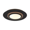 Plafonnier Kory noir mat (67352-24)