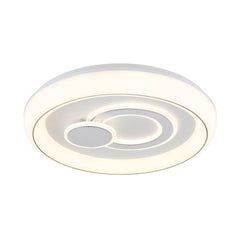 Plafonnier Ruiz blanc mat, Ø 48 cm