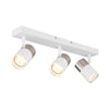 Spot Brisbon blanc mat, L 41 cm