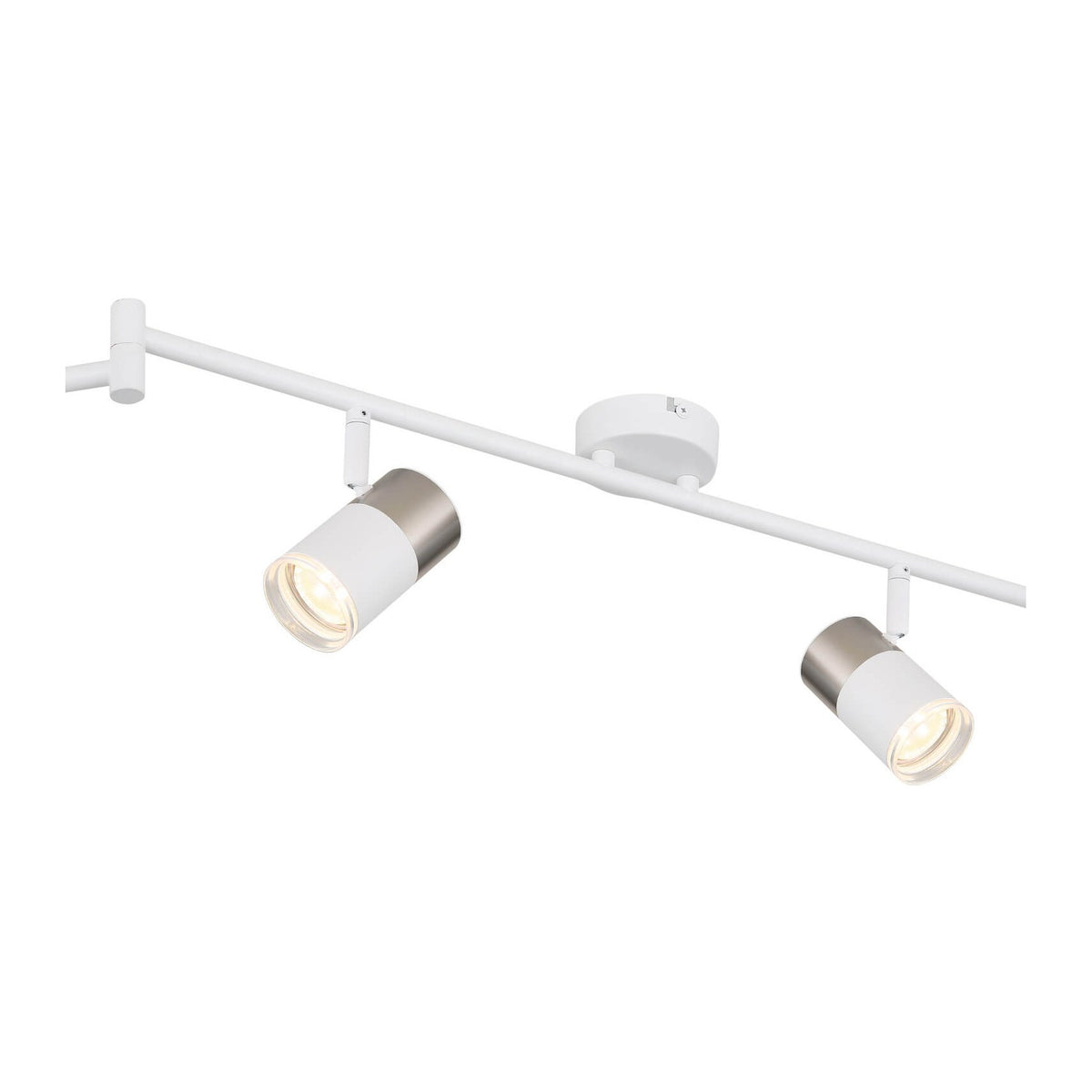 Spot Brisbon blanc mat, L 180 cm