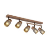 Spot Satella marron, L 70 cm