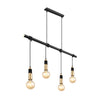 Suspension Alexius noire mat