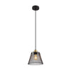 Suspension Baku noire mat (15646H)