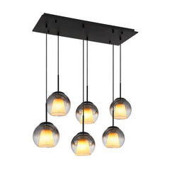 Suspension Barry noire mat (15749-6H)