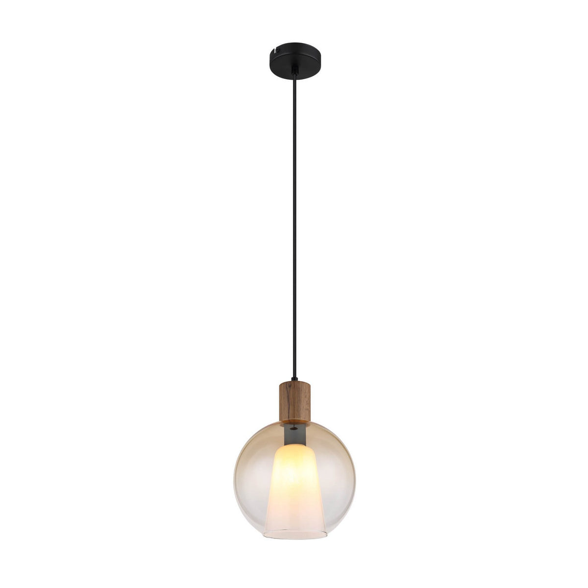 Suspension Barry I noire mat (15773H)