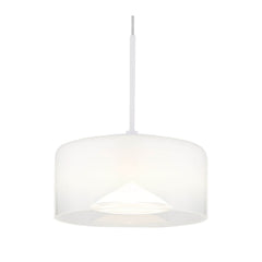 Suspension Belinda blanche mat (16024HW)