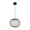 Suspension Galway noire mat (15652H1)