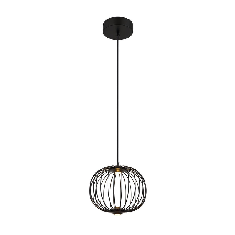 Suspension Galway noire mat (15652H)