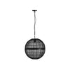Suspension Hermi Ii noire mat (14994H3)