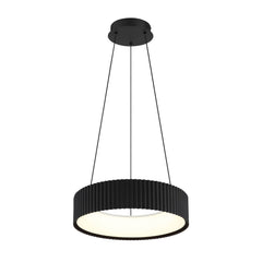 Suspension Kemp noire mat