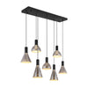 Suspension Labora noire mat (15741-7)