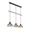 Suspension Lindi noire mat