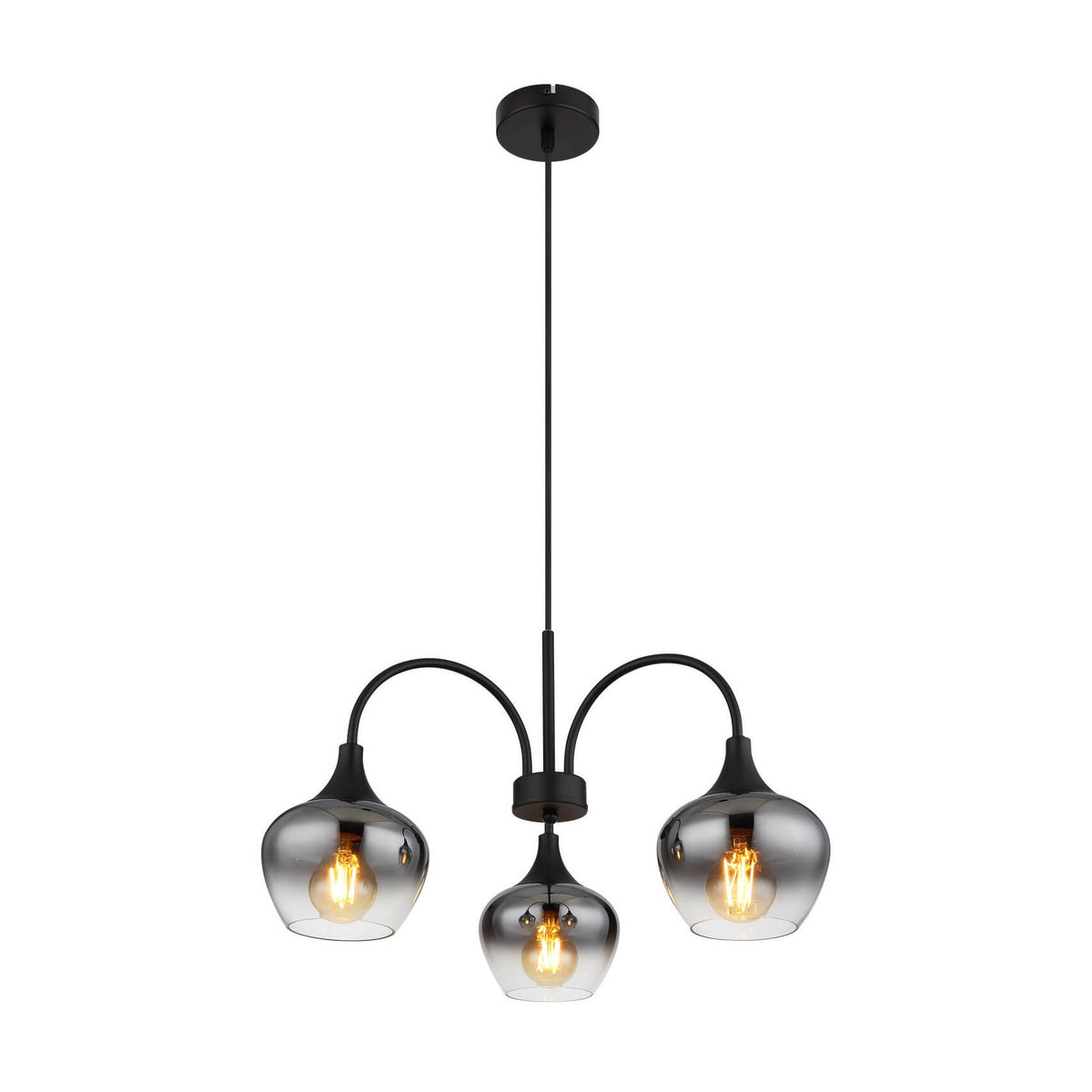 Suspension Maxy noire mat (15548-3H1)