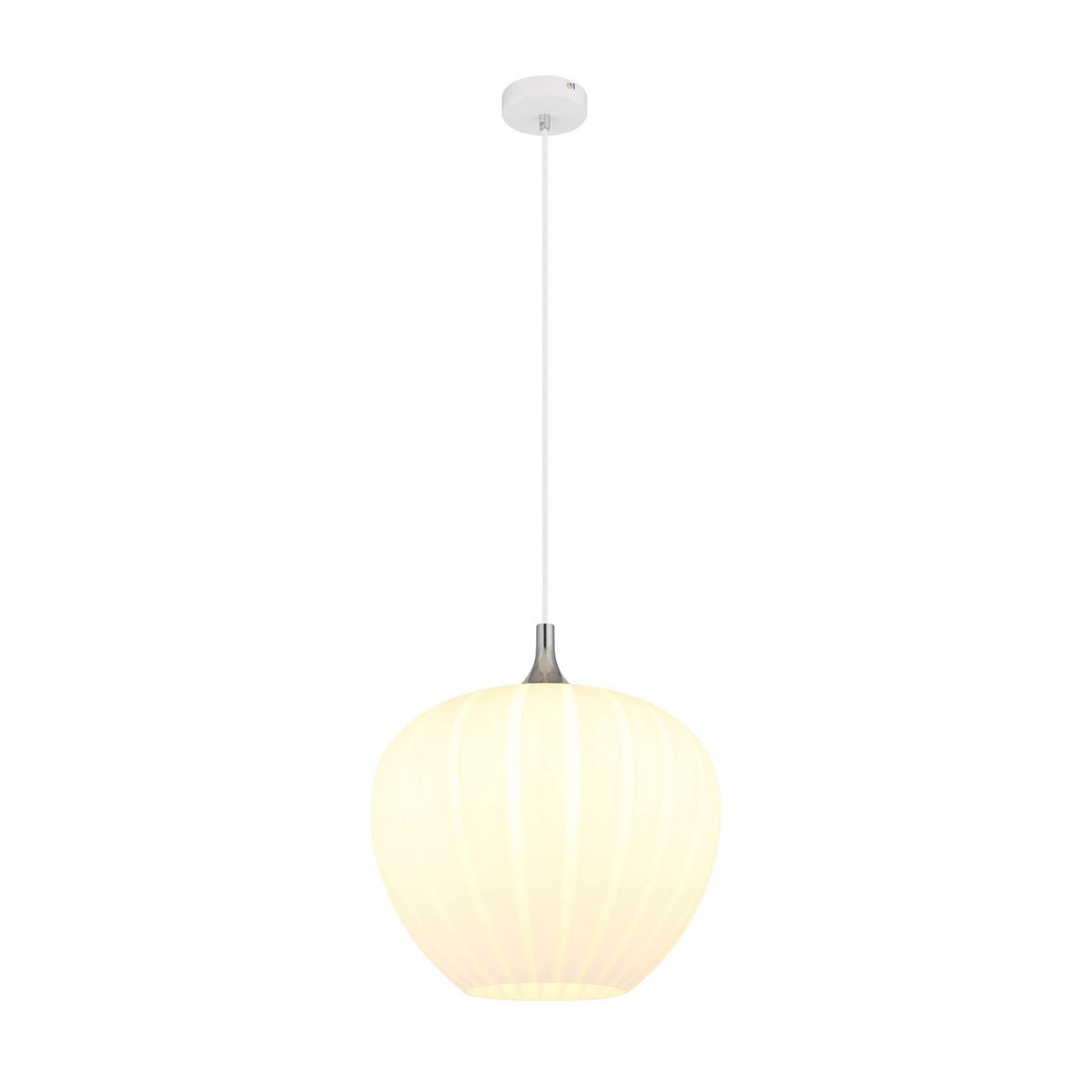Suspension Maxy blanche mat (15548H2W)