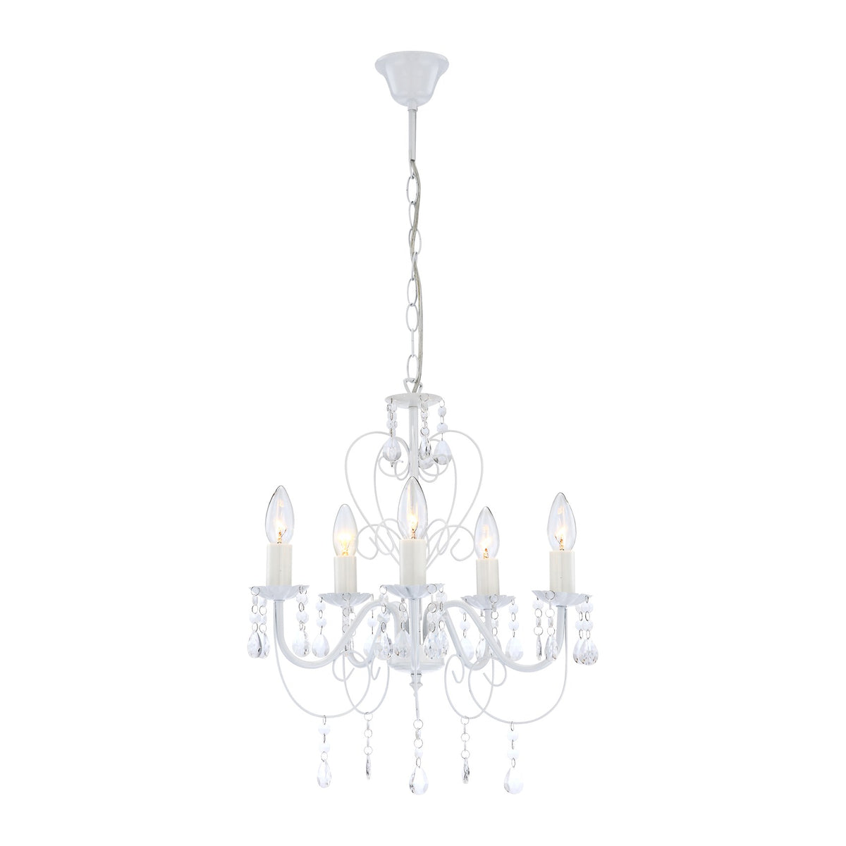Suspension Pinja blanche