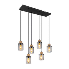 Suspension Reid noire mat