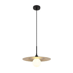 Suspension Riga noire mat, H 120 cm (15636)