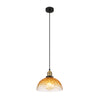 Suspension Salvy noire mat, H 120 cm (15786H1)