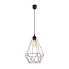 Suspension Zachary noire mat (15745H1)