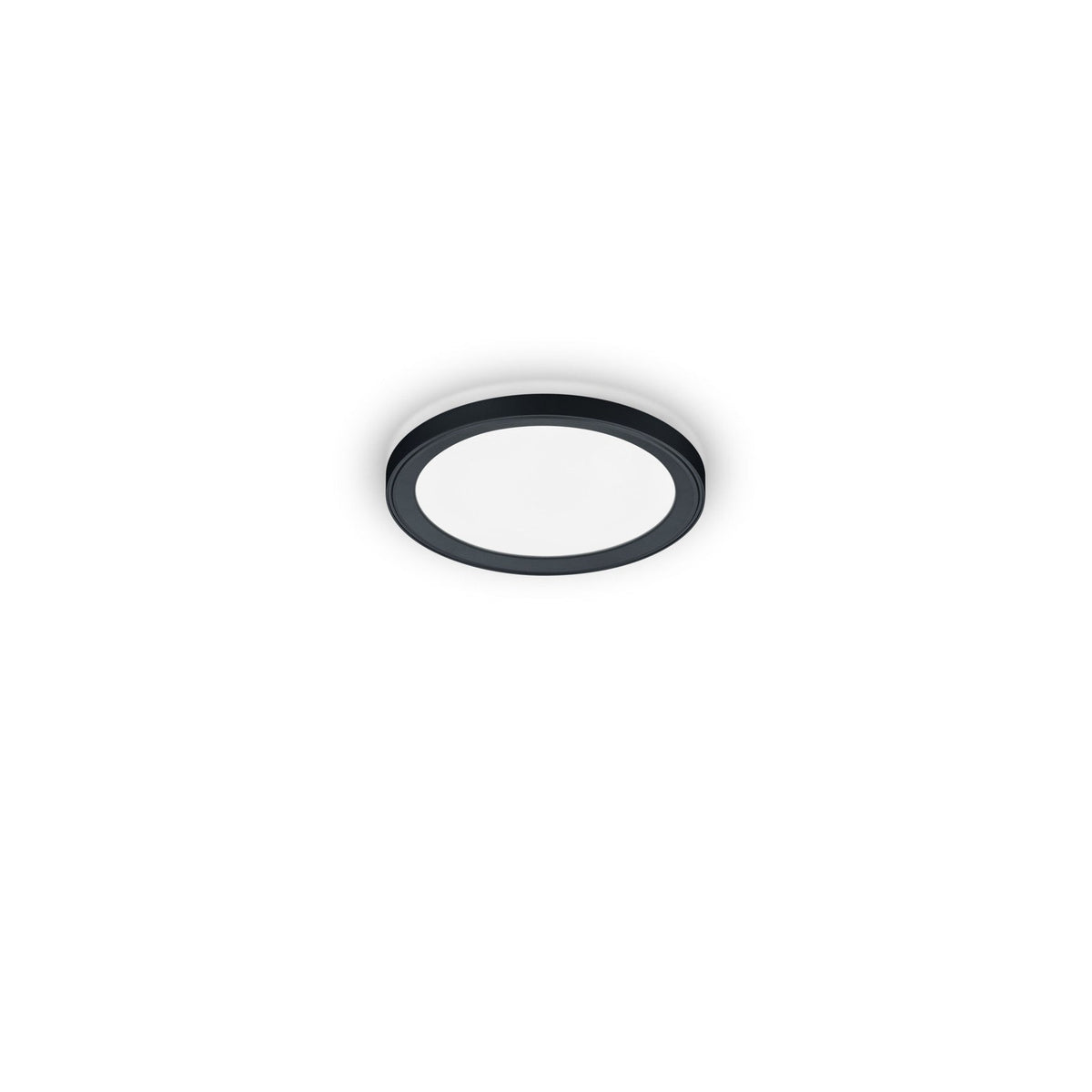 Plafonnier Dawa noir, Ø 33 cm